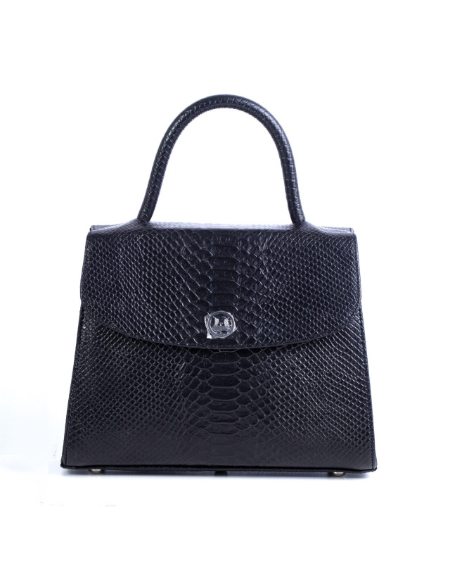 Paris Midi: Black Snake Print